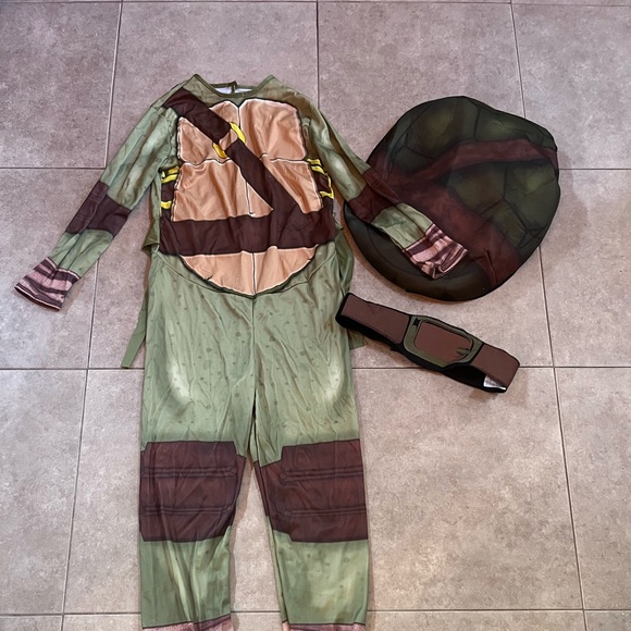 Teenage Mutant Ninja Turtle Kids Large 3 Piece Costume - Picture 1 of 7